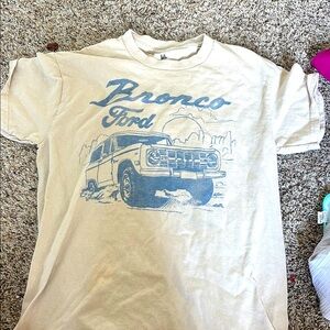 Ford Bronco Graphic T-Shirt - Cream
